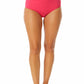 DeclaredChosenShop- Convertible High Waist Shirred Swim Bottom