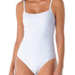 DeclaredChosenShop - Shirred Lingerie Maillot One Piece